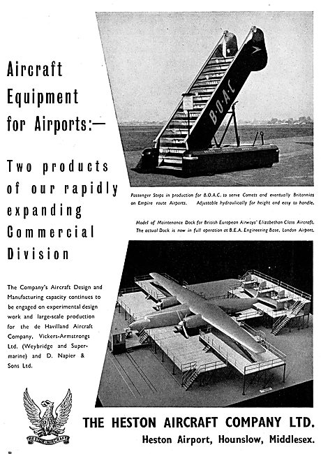 Heston Aircraft Company - Aircraft Design & Handling Equipment   