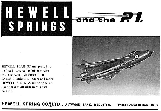 Hewell Springs Specified For The Lightning                       