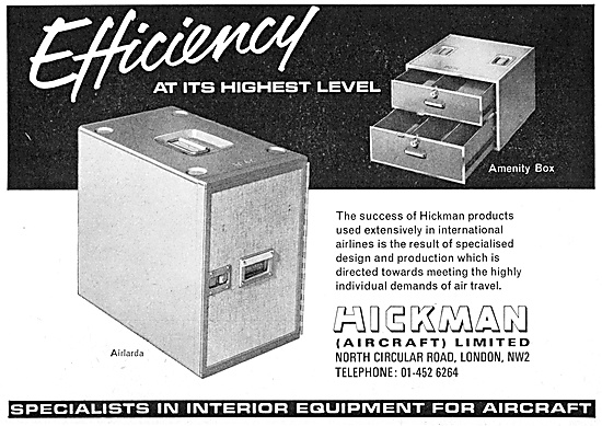 Hickman Aircraft Galley & Catering Equipment                     