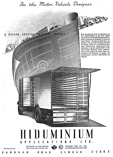 Hiduminium Applications                                          