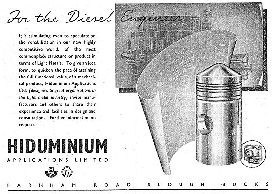 Hiduminium Applications                                          