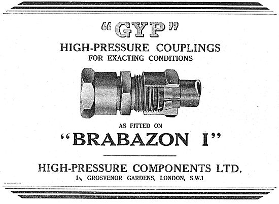 Gyp High Pressure Couplings For Aircraft Systems                 