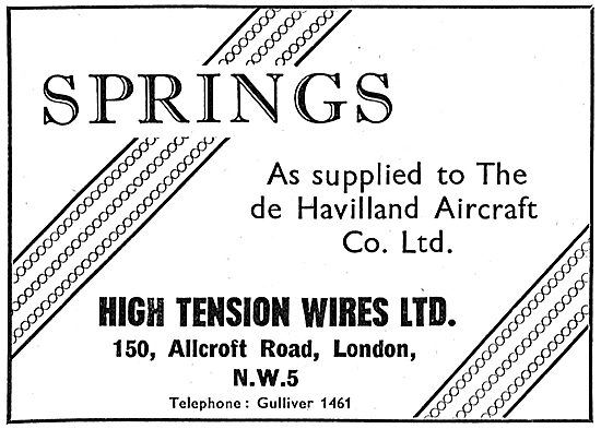 High Tension Wires Ltd: Spring Manufacturers                     