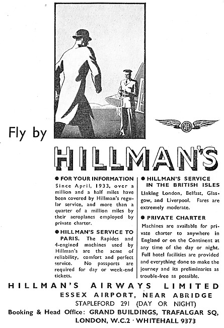 Hillmans Airways                                                 