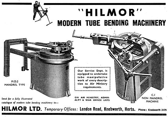 Hilmor Machine Tools - Hilmor Pipe Bending Machinery             