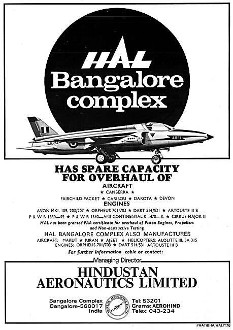 Hindustan Aeronautics HAL Bangalore                              