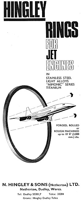 Hingley Rings For Jet Engines                                    