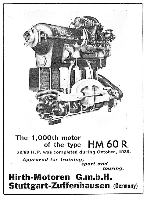 Hirth HM60R Aero Engine                                          