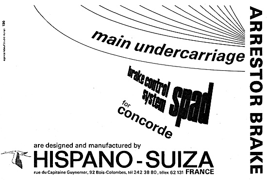 Hispano-Suiza Undercarriages                                     