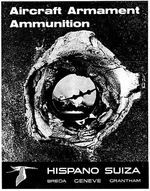 Hispano-Suiza Aircraft Armament Ammunition 1968                  