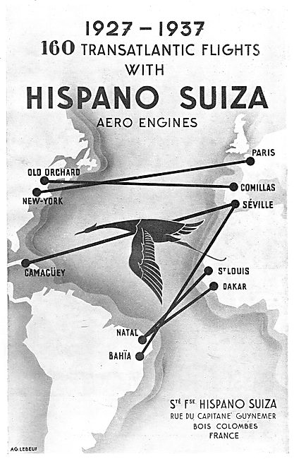 Hispano Suiza Aero Engines                                       