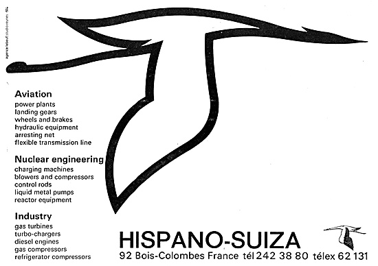 Hispano-Suiza  Aircraft & Weapons Equipment                      
