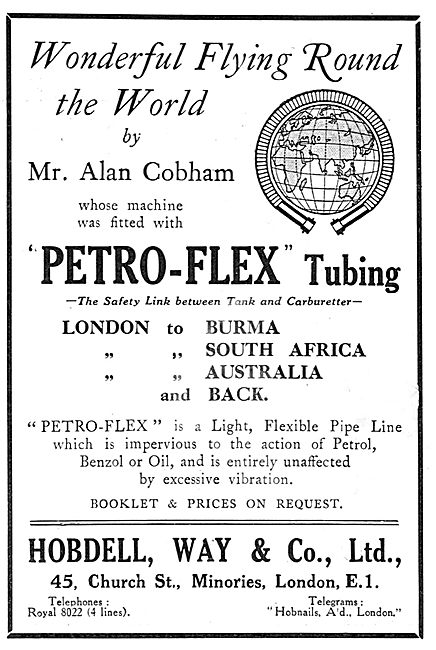 Hobdell, Way & Co - Petro-Flex Tubing                            