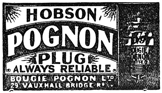 Hobson Bougie Pognon Spark Plugs                                 