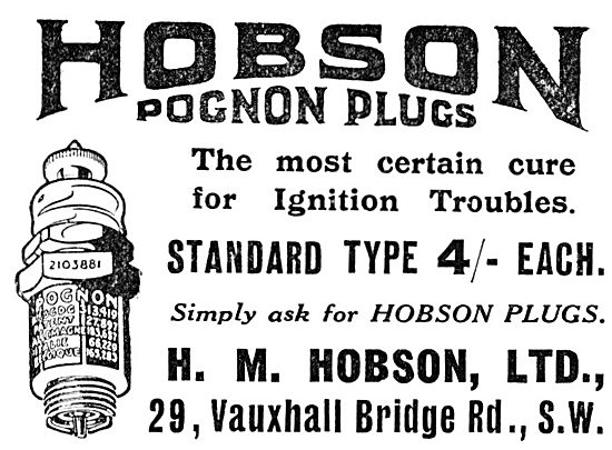 Hobson Pognon Spark Plugs                                        