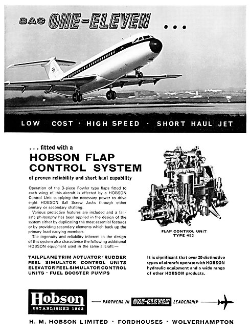 Hobson Controls - Flap Control Type 493                          