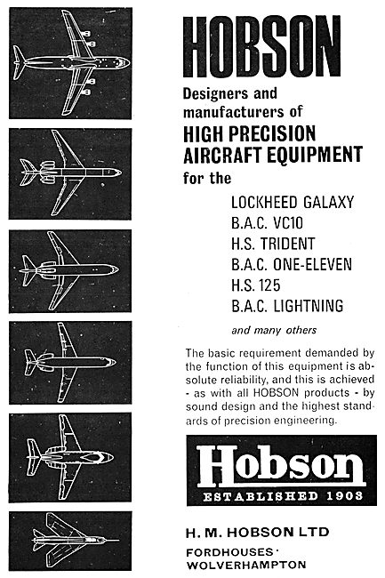 Hobson Power Flying Controls & Hydraulic Components              
