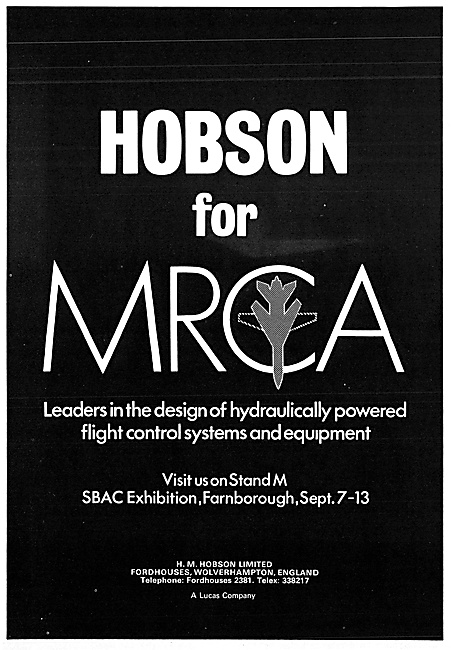 Hobson Power Flying Control Systems & Equipment                  
