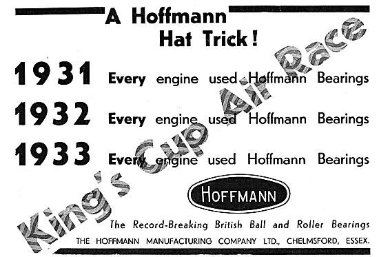 Hoffmann Bearing Hat Trick In Kings Cup                          