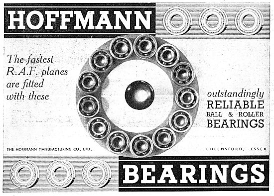 Hoffmann Bearings For Aircraft Components                        