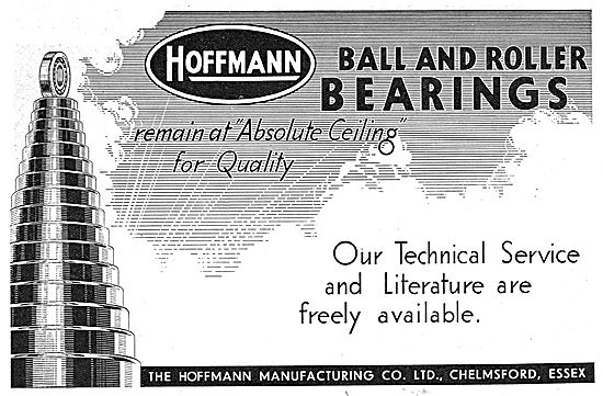 Hoffmann Ball & Roller Bearings For Aircraft                     