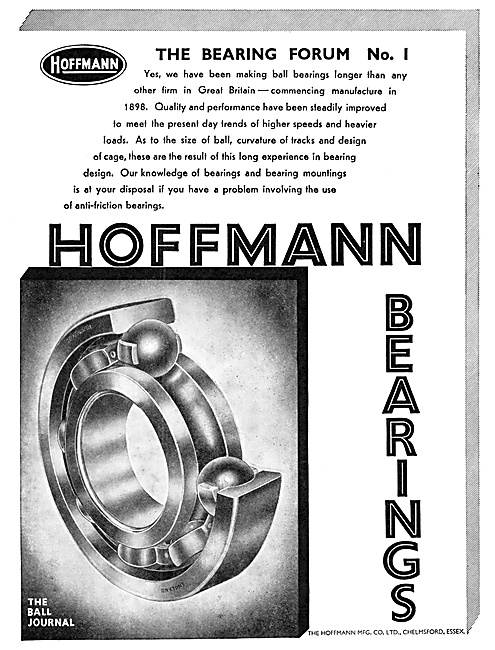 Hoffmann Bearings 1953                                           