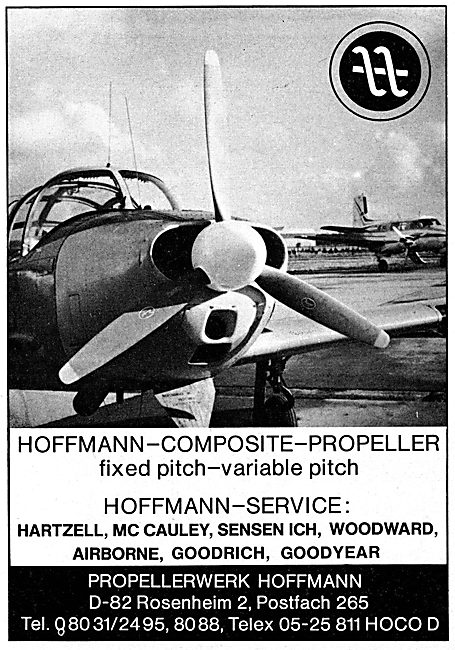 Hoffmann Propellers                                              