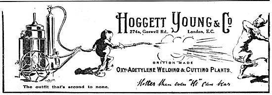 Hoggett Young Oxy-Acetylene Welding & Cutting Plants             