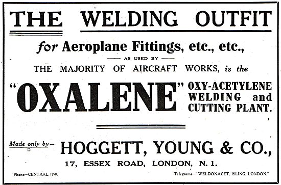 Hoggett Young Oxy-Acetylene Welding & Cutting Plants             