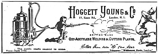 Hoggett Young Oxy-Acetylene Welding & Cutting Plants             