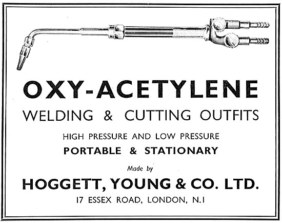 Hoggett Young Oxy-Acetylene Welding & Cutting Plants             