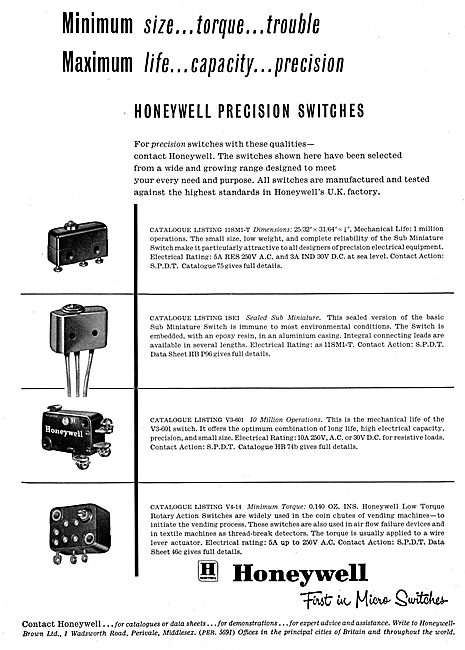 Honeywell Electronic & Electrical Components                     