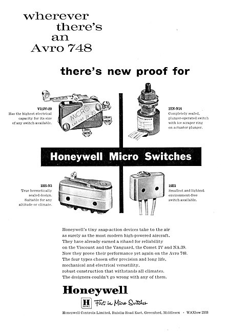 Honeywell Electrical Components                                  
