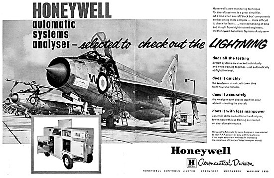 Honeywell Automatic Systems Analyser BAC Lightning               