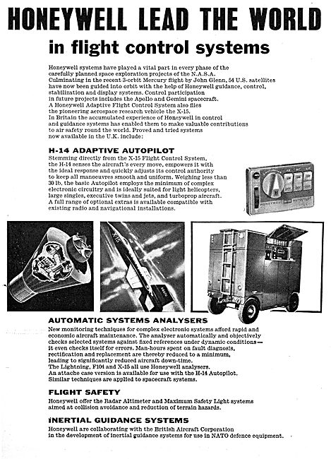 Honeywell Flight Control Systems. H14 Adaptive Autopilot         