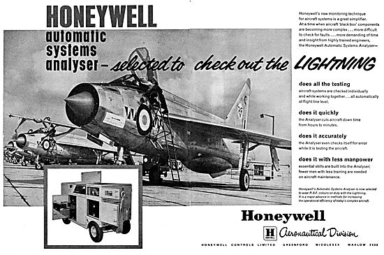 Honeywell Automatic Systems Analyser                             