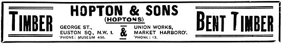 Hopton & Sons Wood Merchants - Hopton's Bent Timber              