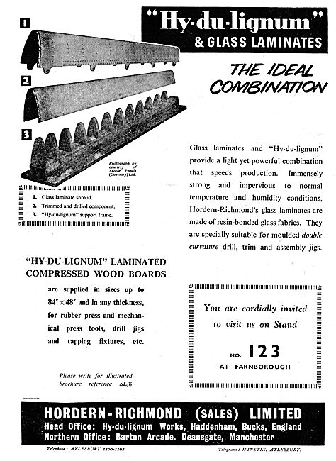 Hordern Richmond Hydulignum Laminated Compressed Wood Boards     