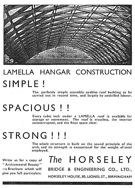 Horseley Bridge Lamella Hangars                                  