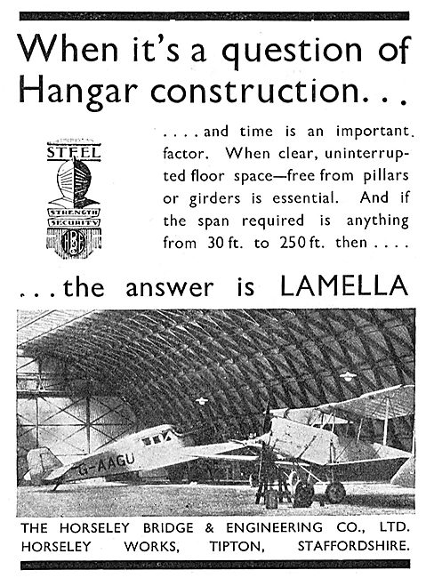 Horseley Bridge Lamella Hangars                                  