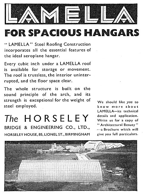 Horseley Bridge Lamella For Spacious Aircraft Hangars            