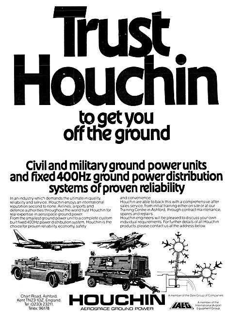 Houchin Electrical Ground Power Units & Fixed Installations      