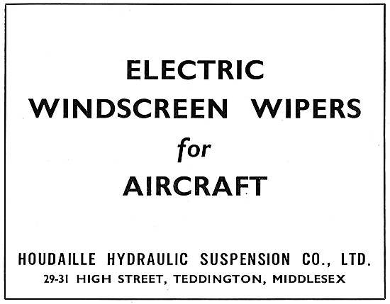 Houdalille Electric Windscreen Wipers For Aircraft               