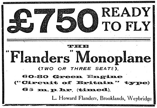 Howard-Flanders - Flanders Monoplane                             