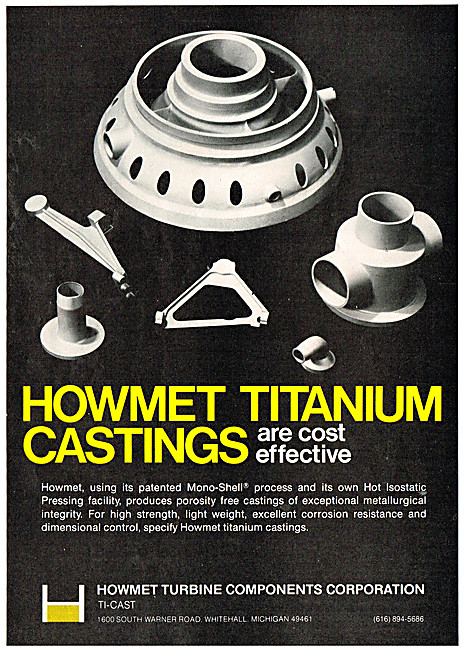 Howmet Titanuim Castings                                         