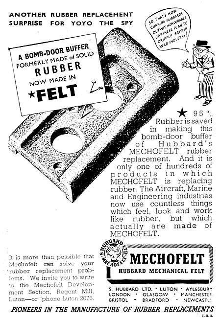 Hubbard MECHOFELT Mechanical Felt                                