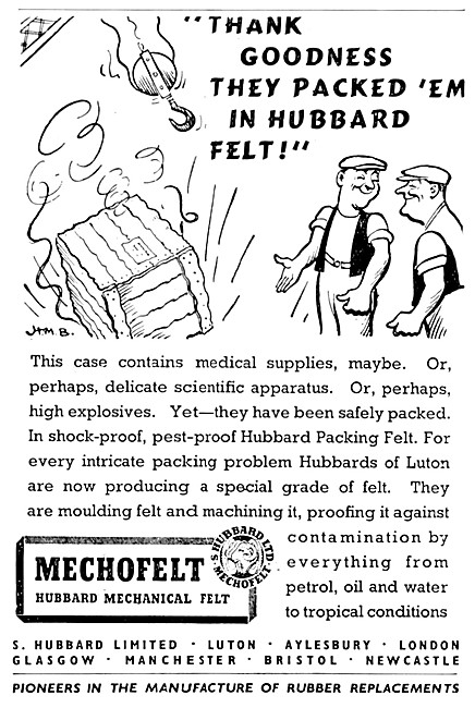 Hubbard MECHOFELT Mechanical Felt                                
