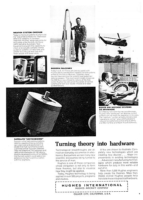 Hughes International - Aircraft & Products 1963                  