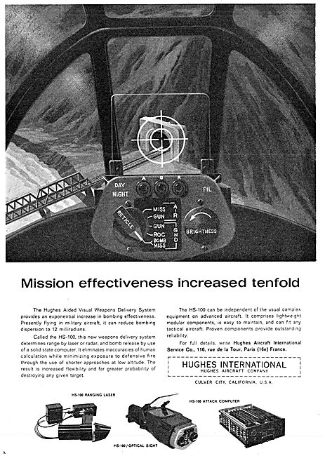 Hughes International Aircraft Weapons Delivery System            