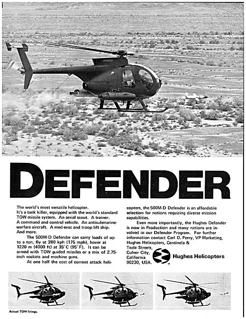 Hughes 500M-D Defender                                           